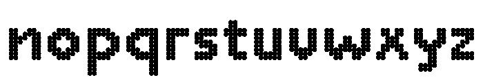 Agnotech Regular Font LOWERCASE