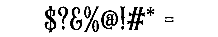 Agondara Font OTHER CHARS