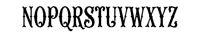 Agondara Font UPPERCASE