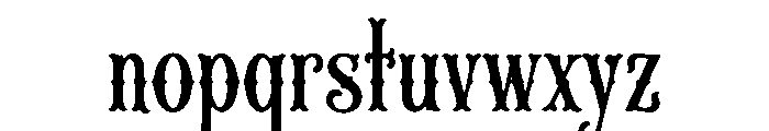 Agondara Font LOWERCASE