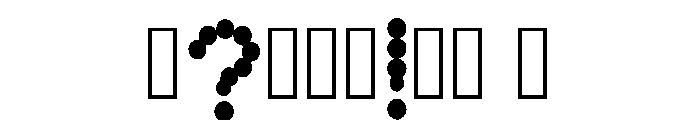Agony Regular Font OTHER CHARS