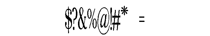 Agrifox Mestalube Serif Regular Font OTHER CHARS