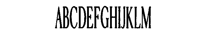 Agrifox Mestalube Serif Regular Font UPPERCASE