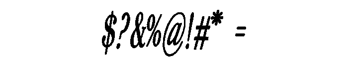 AgrifoxMestalubeScript-Reg Font OTHER CHARS