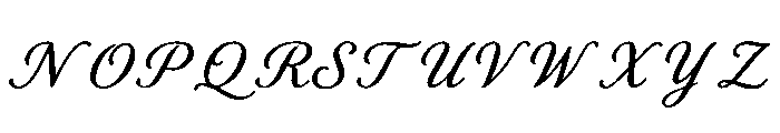 AgrifoxMestalubeScript-Reg Font UPPERCASE
