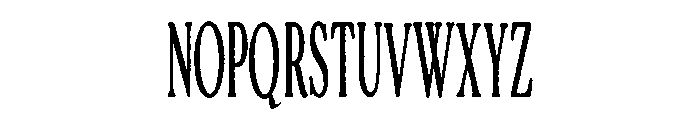 AgrifoxMestalubeSerif-Regular Font LOWERCASE