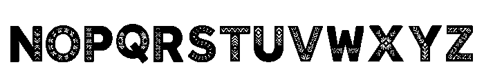Agrom Regular Font LOWERCASE