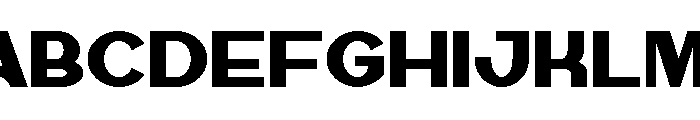 Agta Font UPPERCASE