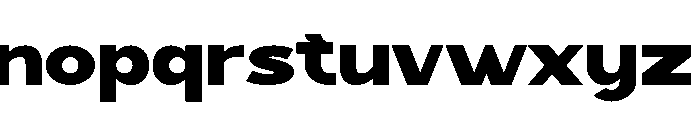 Agta Font LOWERCASE