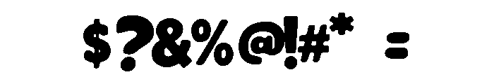 Agteri Vhosky Font OTHER CHARS