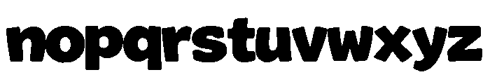 Agteri Vhosky Font LOWERCASE