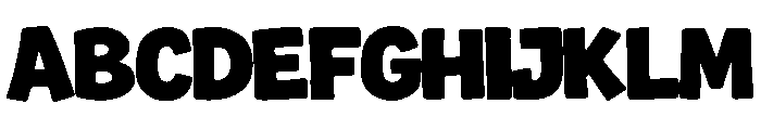 AgteriVhosky Font UPPERCASE