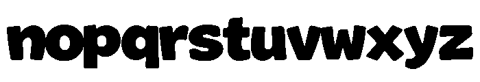 AgteriVhosky Font LOWERCASE