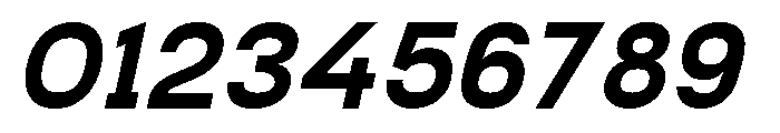 Ague Black Black Italic Font OTHER CHARS