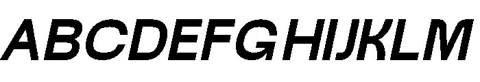 Ague Black Black Italic Font UPPERCASE