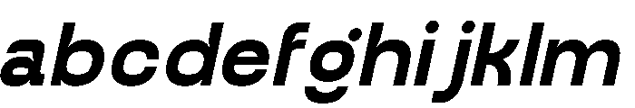 Ague Black Black Italic FONT