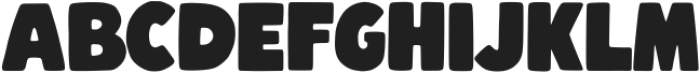 AG CRUMPO Regular otf (400) Font UPPERCASE