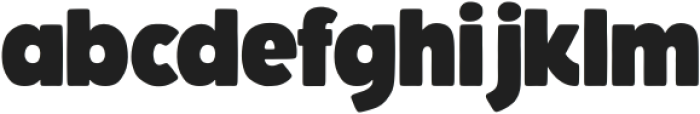 AG CRUMPO Regular otf (400) Font LOWERCASE