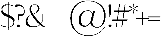 AGORA otf (400) Font OTHER CHARS