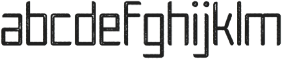 Agaline Stamp Regular otf (400) Font LOWERCASE