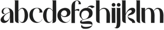 Agasiz Regular otf (400) Font LOWERCASE