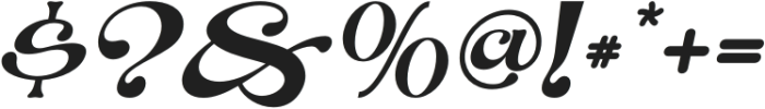 Agaste-Italic otf (400) Font OTHER CHARS