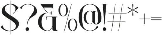 Agasya-Regular otf (400) Font OTHER CHARS