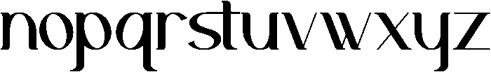 Agata otf (400) Font LOWERCASE