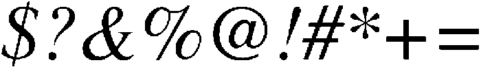 Agatha Christie Italic Etzana ttf (400) Font OTHER CHARS