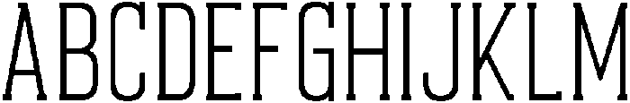 Agatha-Regular otf (400) Font UPPERCASE