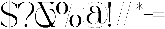 Agathe-Regular otf (400) Font OTHER CHARS