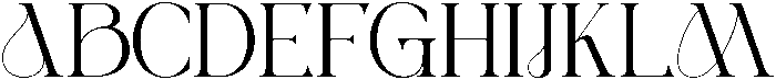 Agathe-Regular otf (400) Font UPPERCASE