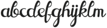 Agathis otf (400) Font LOWERCASE