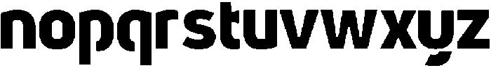 Agatic otf (400) Font LOWERCASE