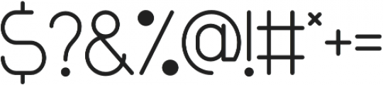 Agave-Regular Regular otf (400) Font OTHER CHARS