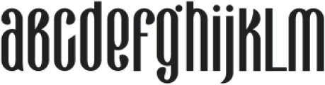 Agdobye Regular otf (400) Font UPPERCASE