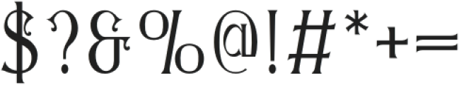 AgelessHeritage otf (400) Font OTHER CHARS