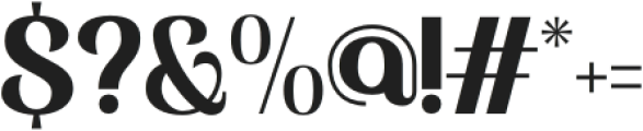Agelia Regular otf (400) Font OTHER CHARS