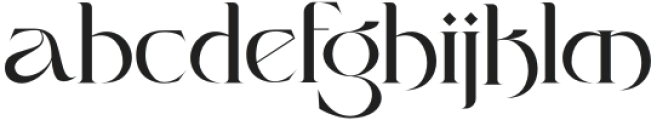 Agena Ligature otf (400) Font LOWERCASE