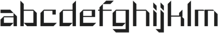 AgentAlpha otf (400) Font LOWERCASE