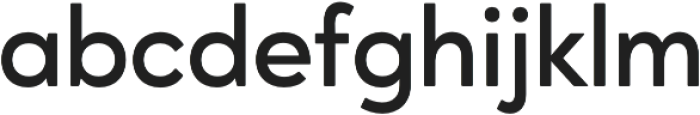 Ageo SemiBold otf (600) Font LOWERCASE