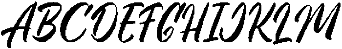 Agethia Regular otf (400) Font UPPERCASE