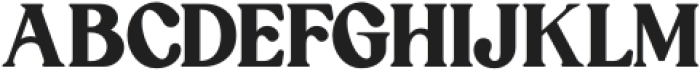 Agetya-Regular otf (400) Font UPPERCASE