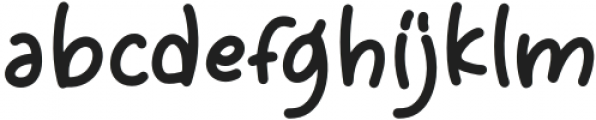 Agfolan-Regular otf (400) Font LOWERCASE