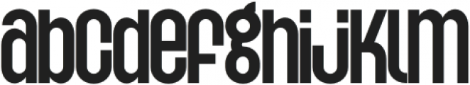 Agharti Black Ultra Wide otf (900) Font LOWERCASE