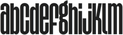 Agharti Demi Condensed otf (400) Font LOWERCASE