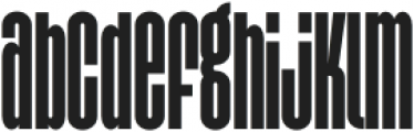 Agharti Demi Ultra Condensed otf (900) Font LOWERCASE