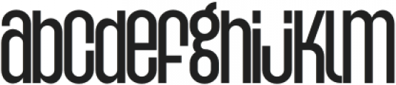 Agharti Demi Wide otf (400) Font LOWERCASE