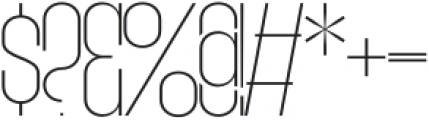 Agharti Hair Ultra Wide otf (900) Font OTHER CHARS