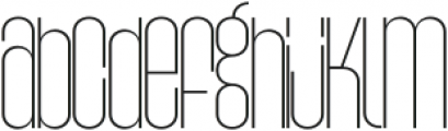 Agharti Hair Wide otf (400) Font LOWERCASE